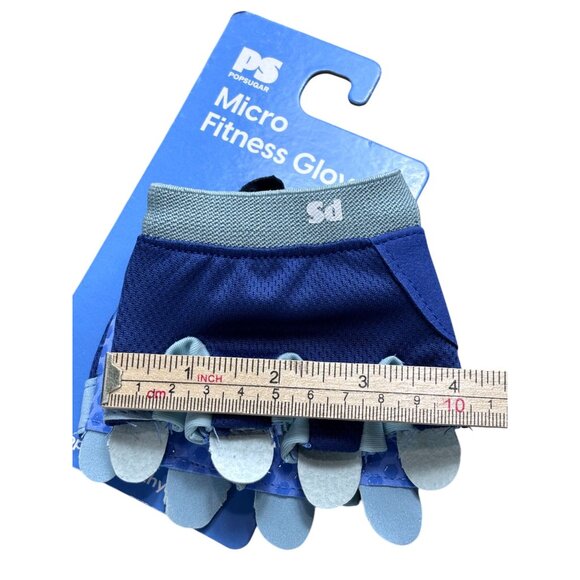 Popsugar Micro Fitness Gloves Multi Blue - Picture 8 of 9